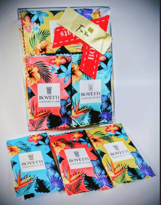 ボベッティ板チョコレート2種 　9枚 ミニボックス