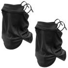 フェイスカバー 2枚組 [ 息苦しくない UPF50+ UVカット99.6％で肌を守る ひんやり涼しい接触冷感 ] フェイスマスク 夏用 冷感 スポーツマスク 息がしやすい 洗える 日焼け防止 暑さ対