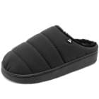 サンダル メンズ レディース 冬 [ もこもこファーでつま先まで暖かい はっ水で雨や雪でも濡れない ] スリッパ スリッポン 冬用サンダル サボサンダル ダウンシューズ 外履き 室内履き 防寒グッズ 