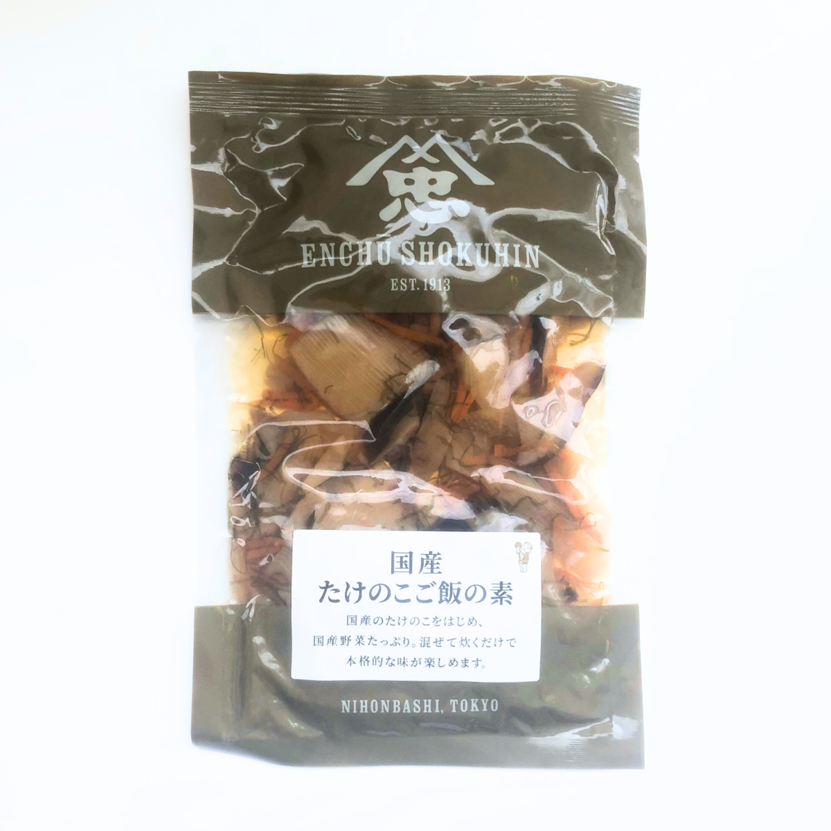 国産たけのこご飯の素 170g | 遠忠商店