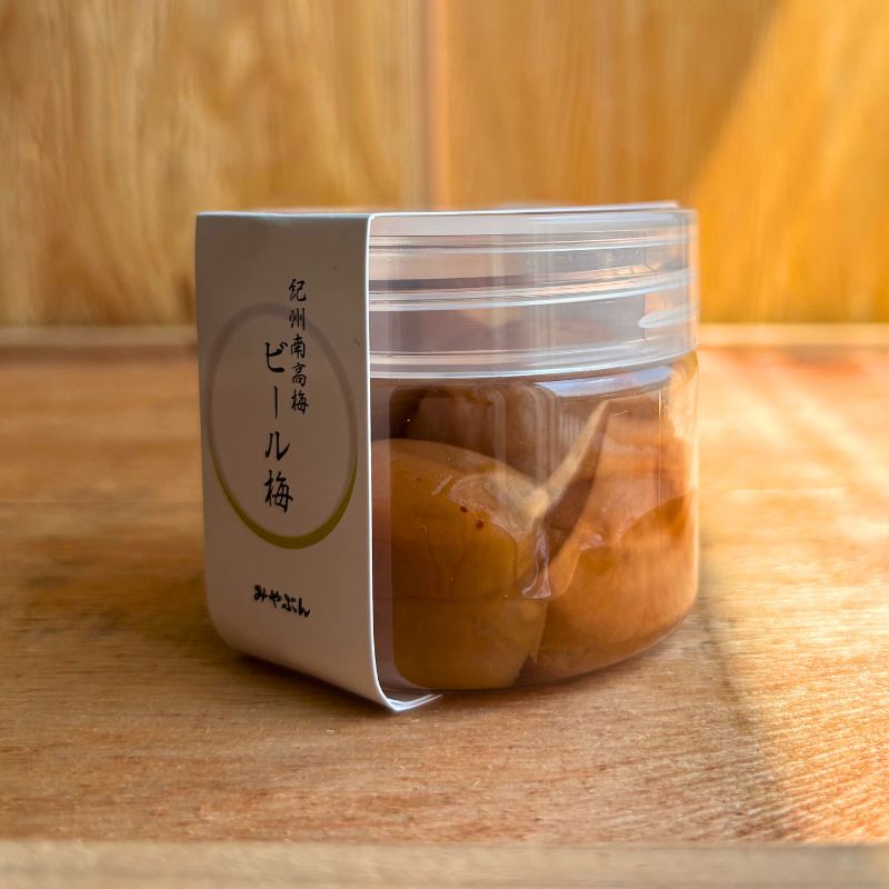 ビール梅（塩分8% / 100g） | 紀州福の梅本舗みやぶん