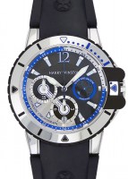 ハリーウィンストン - オーシャン ダイバー ザリウム&WG | HARRY WINSTON | OCEACH44WZ005 | 青&シルバー文字盤 自動巻き ラバー