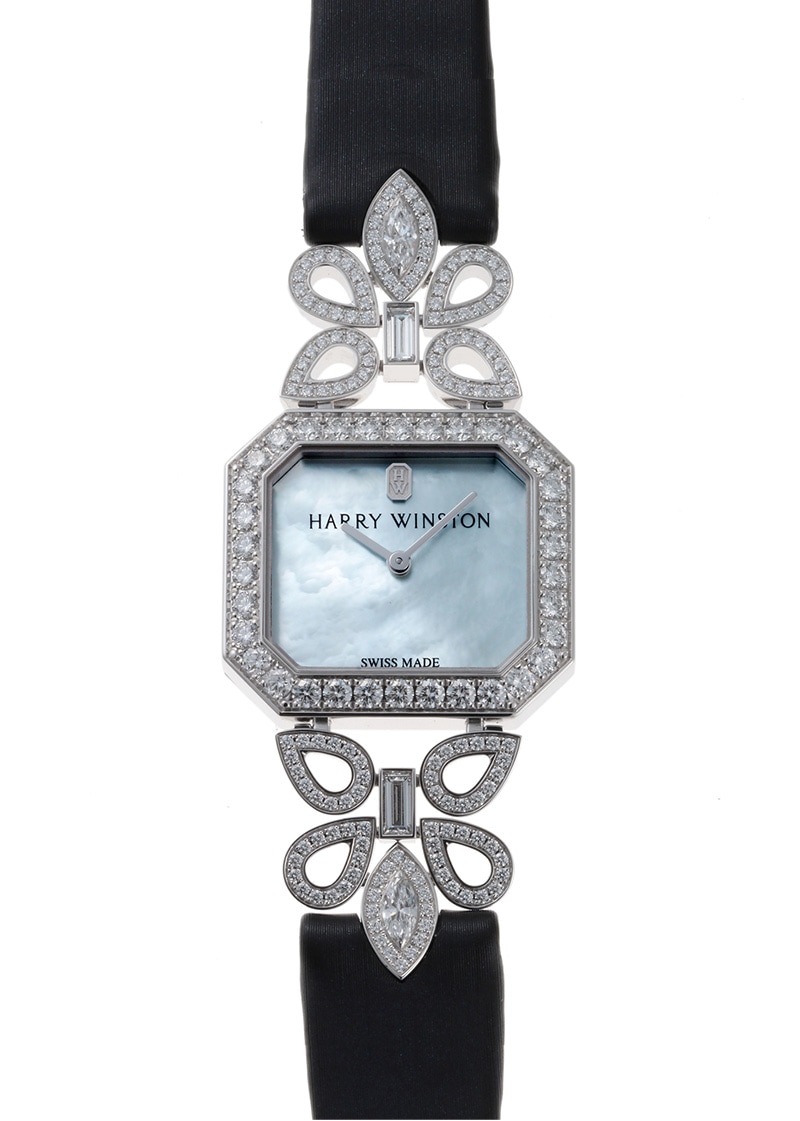 ハリーウィンストン　ダイヤ入り尾錠　新品未使用 HARRY WINSTON ハリーウィンストン 332LQW アベニューC ミニ