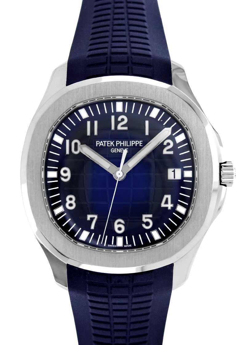 PATEK PHILIPPE アクアノート5168G ブルーストラップ 2本 Patek Philippe Aquanaut Ref. 5168G