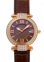 ショパール - インペリアーレ | CHOPARD | 384221-5011 | PG ブラウン文字盤 クォーツ レザー | 委託品 | 未使用品  |