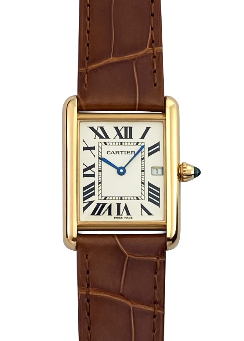 カルティエ - タンク ルイ カルティエ LM | CARTIER | W1529756 YG 白