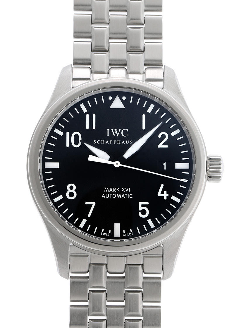 IWC INTERNATIONAL WATCH COMPANY,パイロット/スピットファイア 【期間限定Special Price】IWC  パイロットウォッチ マーク XVI INTERNATIONAL WATCH COMPANY IW325504 SS 黒文字盤 自動巻き  ブレスレット 中古 高級ブランド時計の販売・通販なら表参道 ...