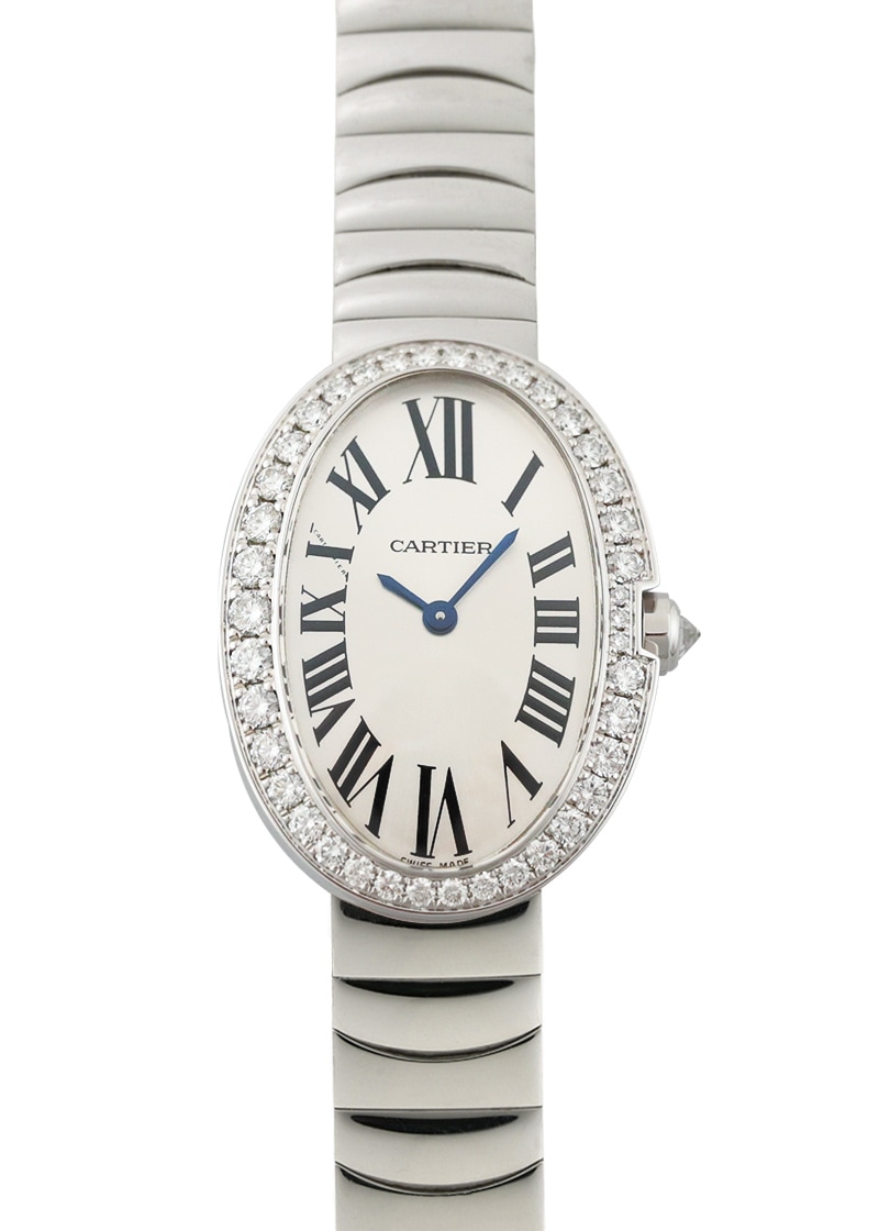 カルティエ 【美品】Au750 WB520006 ベニュワールSM ダイヤベゼル クオーツ Cartier - カルティエ 【美品】Au750 WB520006 ベニュワールSM ダイヤ