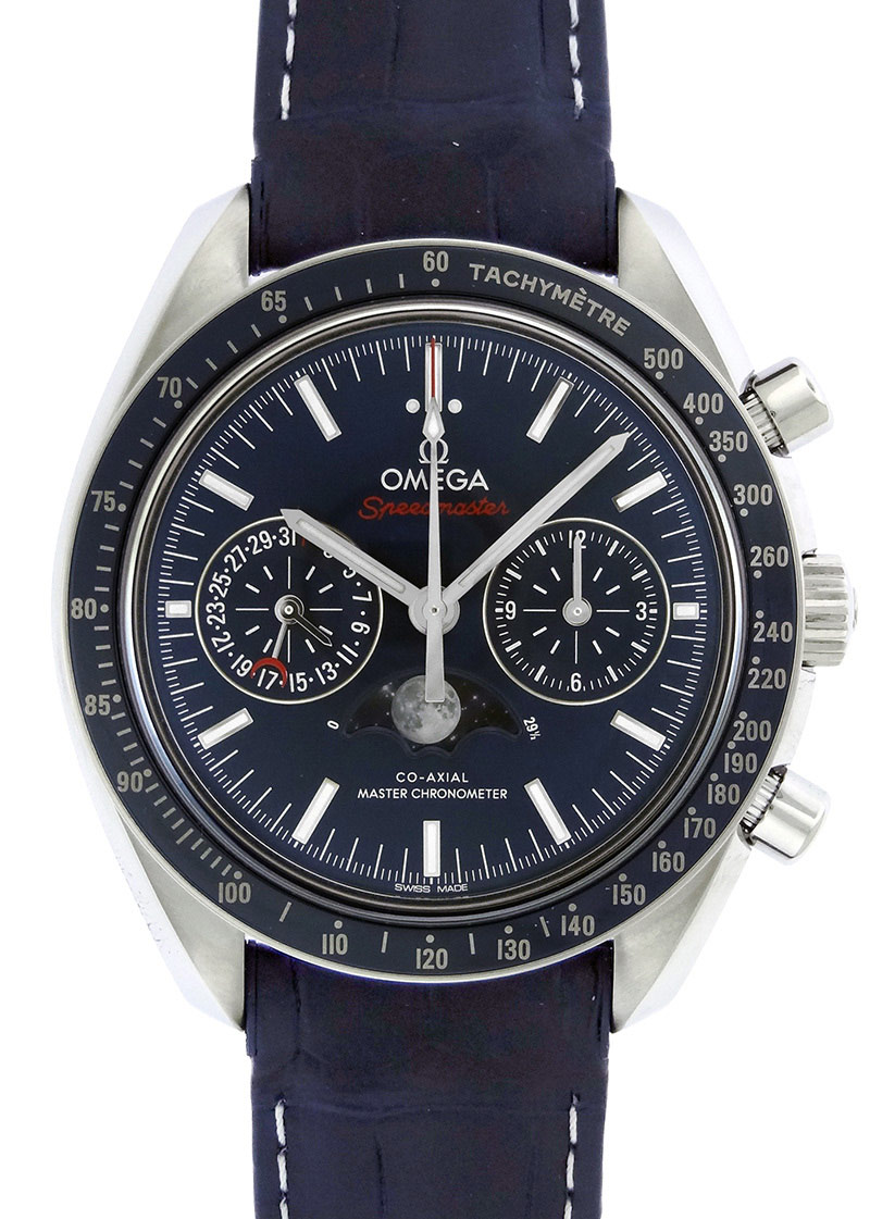 オメガ シーマスター 120M メンズ 自動巻き クロノメーター ブルー文字