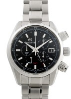 グランドセイコー - スポーツコレクション スプリングドライブ クロノグラフ GMT | GRAND SEIKO | SBGC203(9R86-0AA0) | SS 黒文字盤 スプリングドライブ ブレスレット | 中古