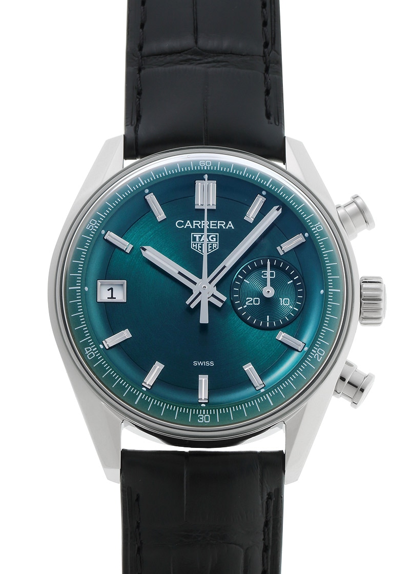 表参道店購入 TAG Heuer カレラ クロノグラフ　シースルーバック 中古)TAG HEUER タグ・ホイヤー カレラ クロノグラフ
