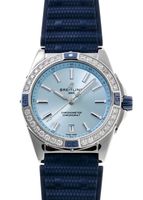 ブライトリング - スーパー クロノマット オートマチック 38 | A17356531C1A1(A17356) | SS アイスブルー文字盤 自動巻き ラバー | 中古