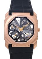 ブルガリ - オクト フィニッシモ | BVLGARI | 102946 | RG スケルトン文字盤 手巻き レザー | 中古