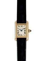 カルティエ - タンク ルイ カルティエ ミニ | CARTIER | WGTA0212 | YG シルバー文字盤 クォーツ レザー | 中古