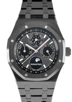 オーデマピゲ - ロイヤルオーク パーペチュアルカレンダー | AUDEMARS PIGUET | 26579CE.OO.1225CE.01 | CE グレー文字盤 自動巻き ブレスレット| 委託品 | 中古