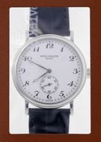 パテックフィリップ - カラトラバ | PATEK PHILIPPE | 5022P-001 | PT 白文字盤 手巻き レザー | レストア