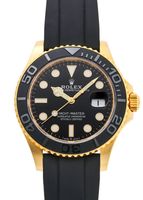 ロレックス - オイスター パーペチュアル ヨットマスター42 | ROLEX | 226658 | YG 黒文字盤 自動巻き ラバー | 中古