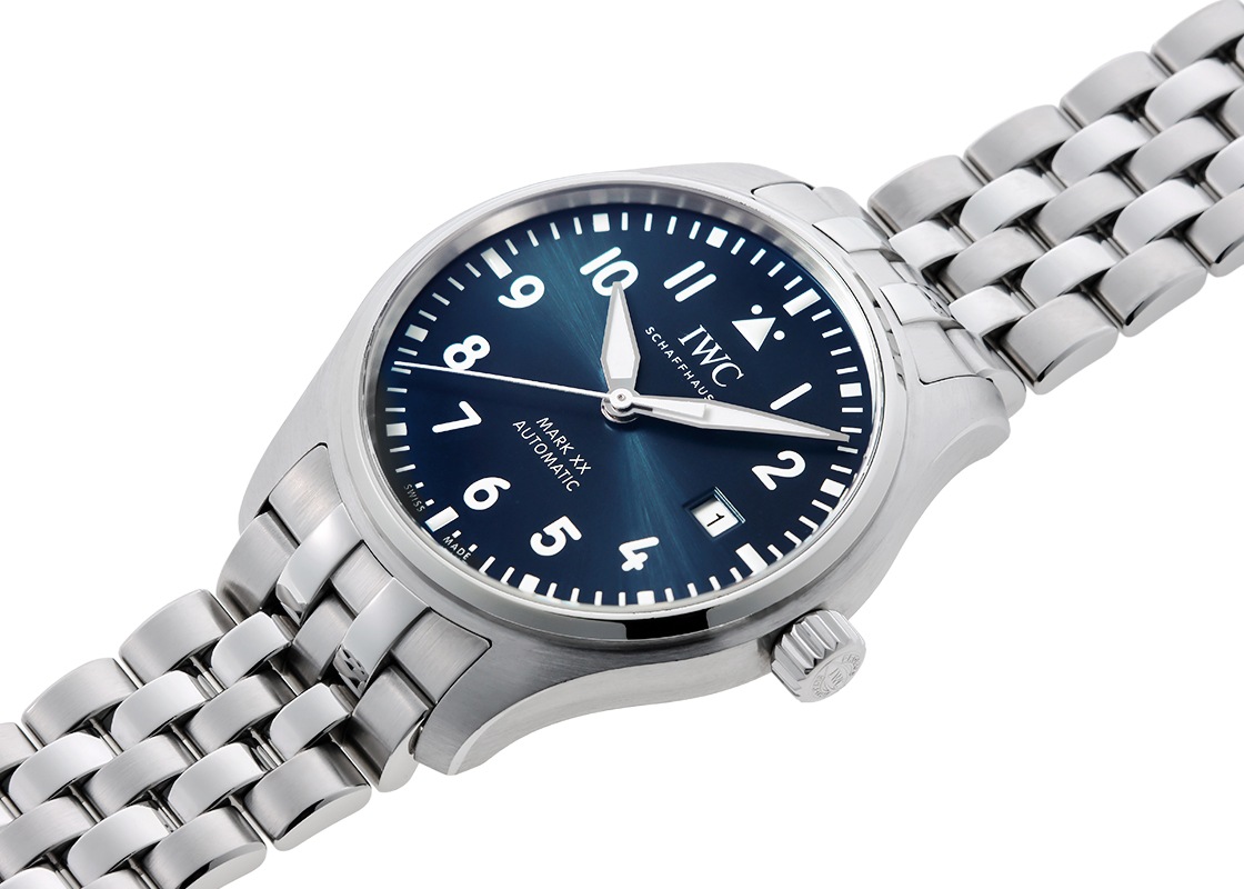 Iwc マーク20 ステンレスベルト 美品 IWC 純正パイロットウォッチ
