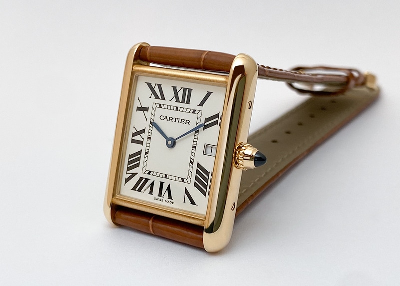 カルティエ - タンク ルイ カルティエ LM | CARTIER | W1529756 YG 白