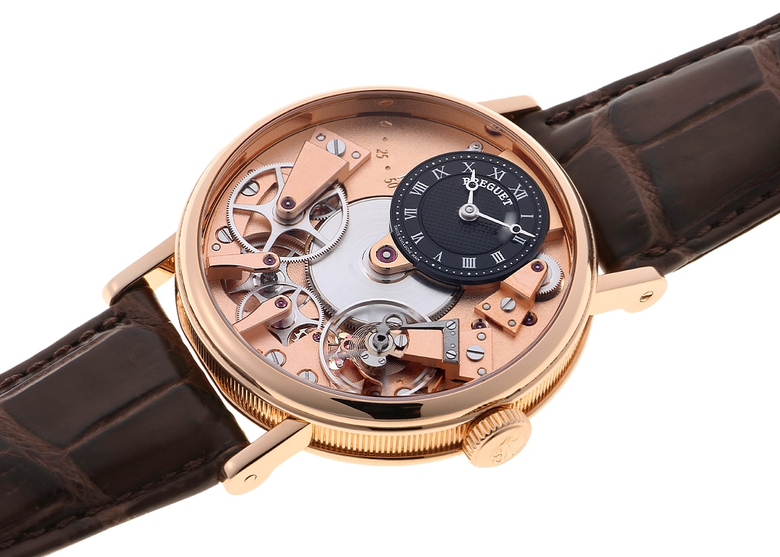 トラントドゥパラディ プール スプラング フレール ミンク ボレロ　ジレ トラディション・レトログラード・セコンド 7035 7035BH/H2/9V6