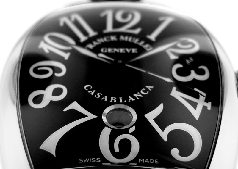 フランクミュラー 8880CDT カサブランカ デイト SS 黒文字盤 自動巻き