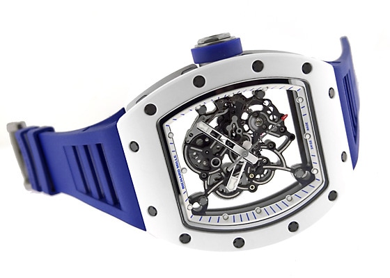 リシャールミル　ベルクロストラップ　055 030 035 水色 リシャールミル ベルクロストラップ 055 030 035 水色