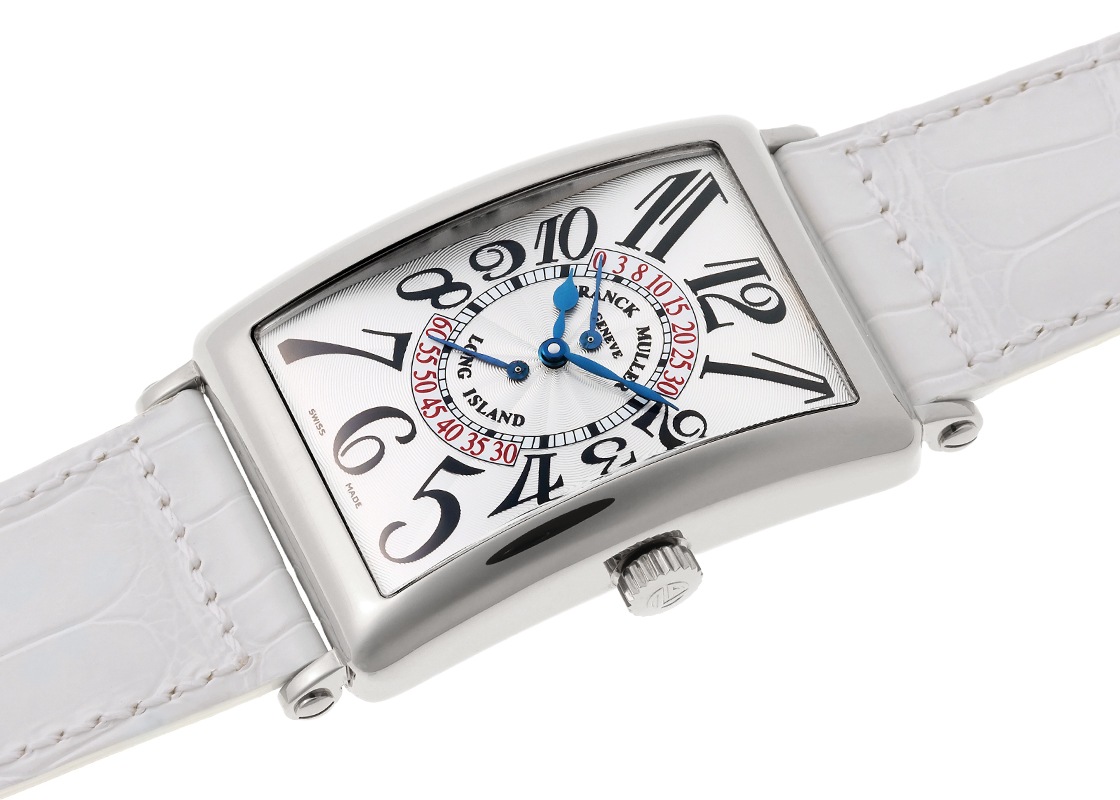 中古 時計バンド FRANCK MULLER フランクミュラー 純正 18mm ホワイト 新品)FRANCK MULLER フランク・ミュラー トノーカーべックス ホワイト