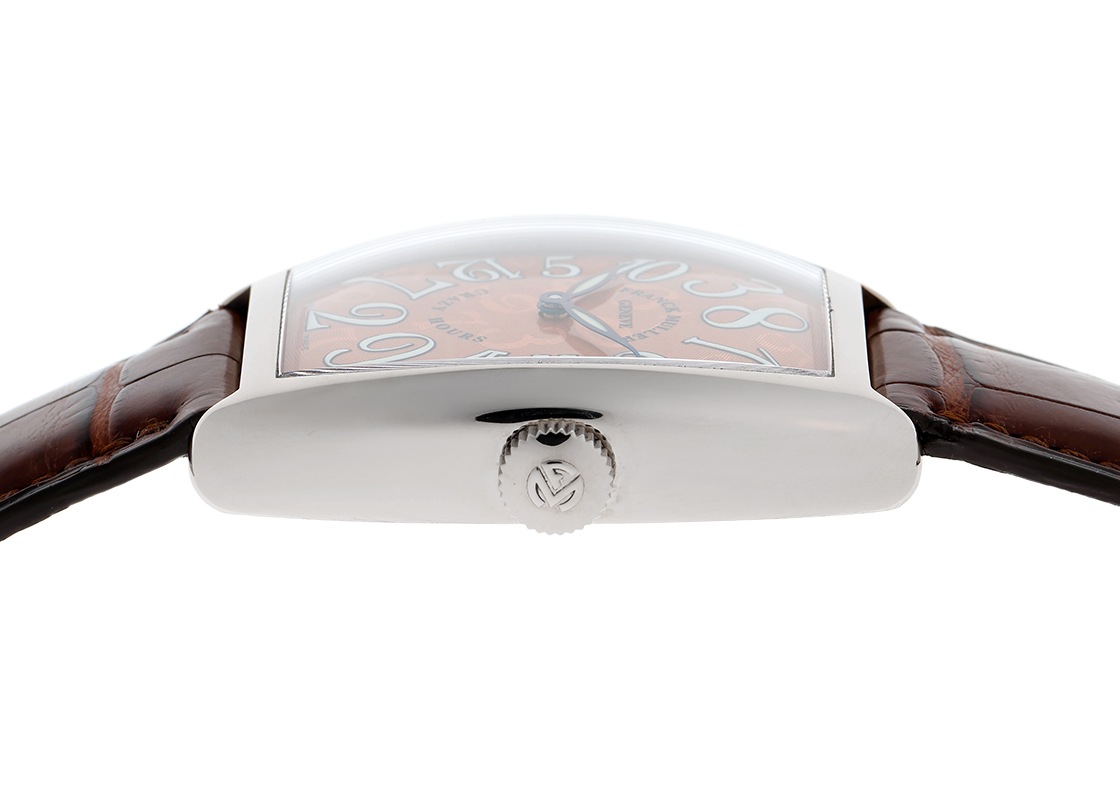 BRAND LIST - ブランド一覧,FRANCK MULLER - フランクミュラー,トノーカーベックス - フランクミュラー -  トノーカーベックス クレイジーアワーズ | FRANCK MULLER | 5850CH | WG ピンク文字盤 自動巻き レザー | 委託品 |  中古 | 高級ブランド時計の販売・通販なら表参道 