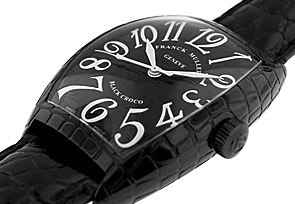 フランクミュラー　トノーカーベックス　ブラッククロコ フランク・ミュラー / FRANCK MULLER トノーカーベックス
