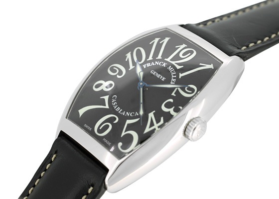フランク ミュラー 6850CASA カサブランカ SS 黒文字盤 自動巻き