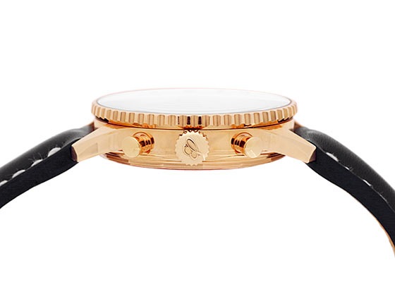 ブライトリング R022B49KBA ナビタイマー01 43MM メンズ K18RG/レザー クロノ オートマ RB0120 シルバー/黒文字盤 ナビタイマー 01