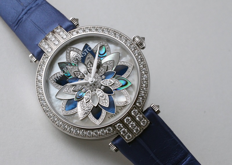 HARRYWINSTON♡プルミエール♡ブルー♡パープル♡クロコ♡時計♡ベルト