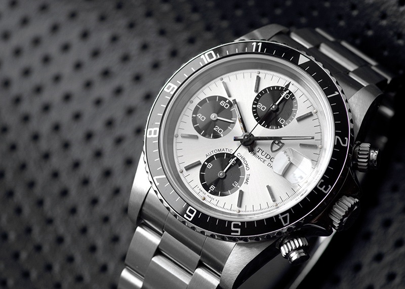 【TUDOR/チュードル】 79270 チューダー プリンスデイト クロノ 腕時計 ステンレススチール/レザー 自動巻き/オートマ 白黒 メンズ【中古】【真子質店】【BL】【DYDT】 チューダー - オイスター プリンス デイト クロノタイム | TUDOR