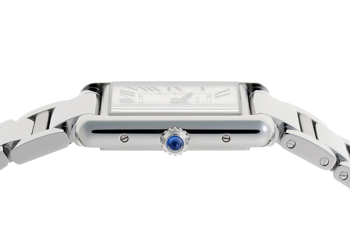 純正 カルティエ タンク マスト LM SSブレスレット カルティエ - タンク マスト LM | CARTIER | WSTA0106 | SS シルバー