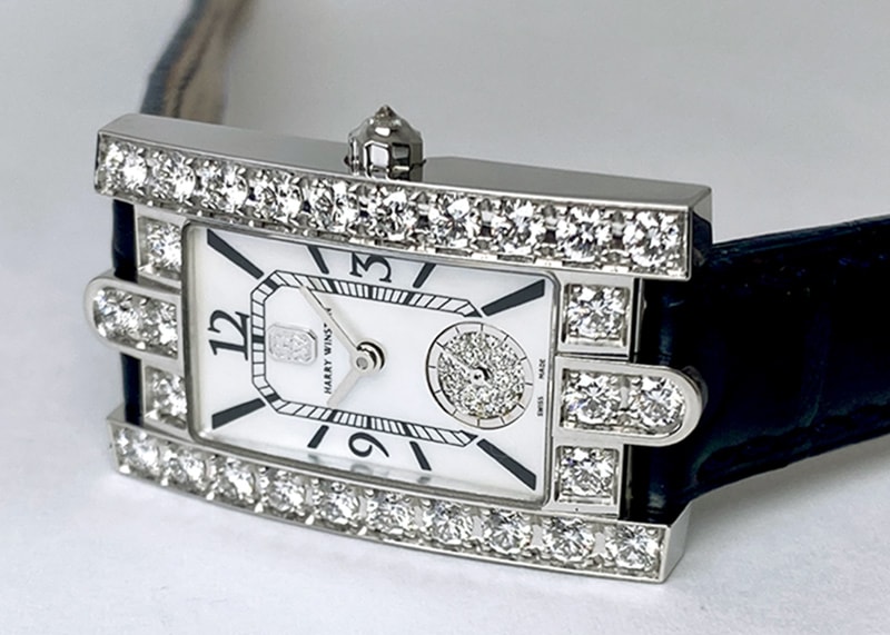 ハリーウィンストン　ダイヤ入り尾錠　新品未使用 ハリーウィンストンダイヤ入り尾錠新品未使用