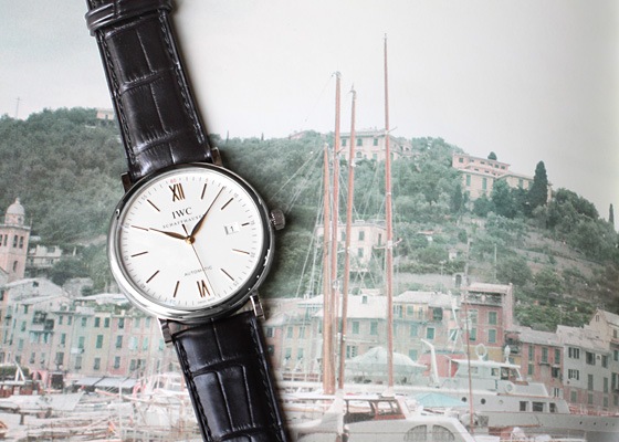 IWC ポートフィノ IW356517 SS 自動巻 シルバー文字盤 IWC ポートフィノ IW356517 シルバー文字盤 SS/革ベルト ステンレス
