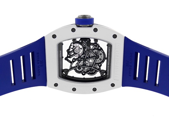 リシャールミル　ベルクロストラップ　055 030 035 水色 リシャールミル ベルクロストラップ 055 030 035 水色 - メルカリ