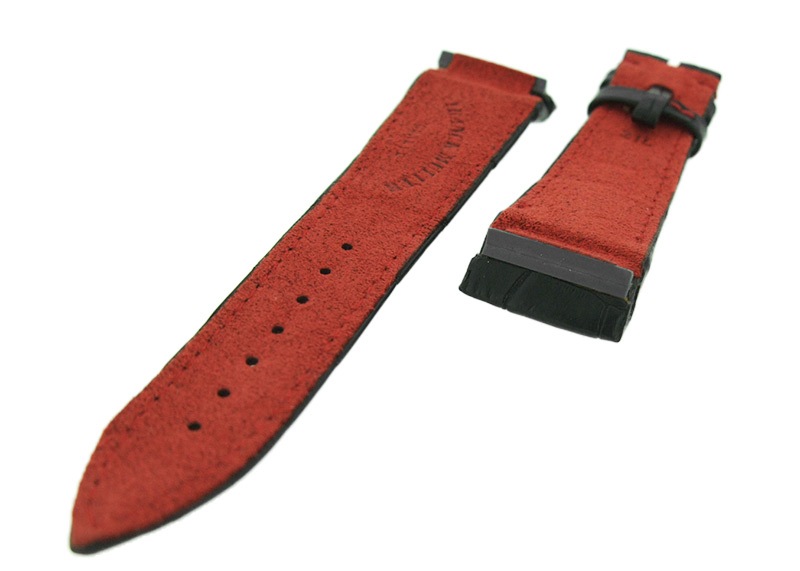 フランクミュラー レザーストラップ 8900GP用 クロコダイル ブラック