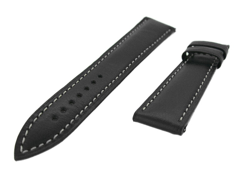 フランクミュラー レザーストラップ 6850用 カーフ ブラック 19-16mm