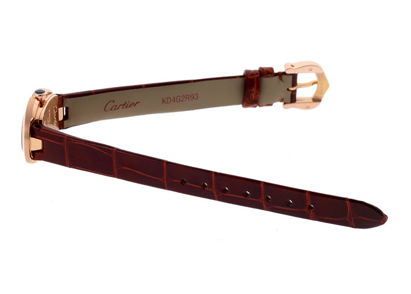 新品未使用Cartier カルティエベニュワールレザーベルト ボルドー カルティエ - ミニ ベニュワール | CARTIER | W8000017 | PG シルバー