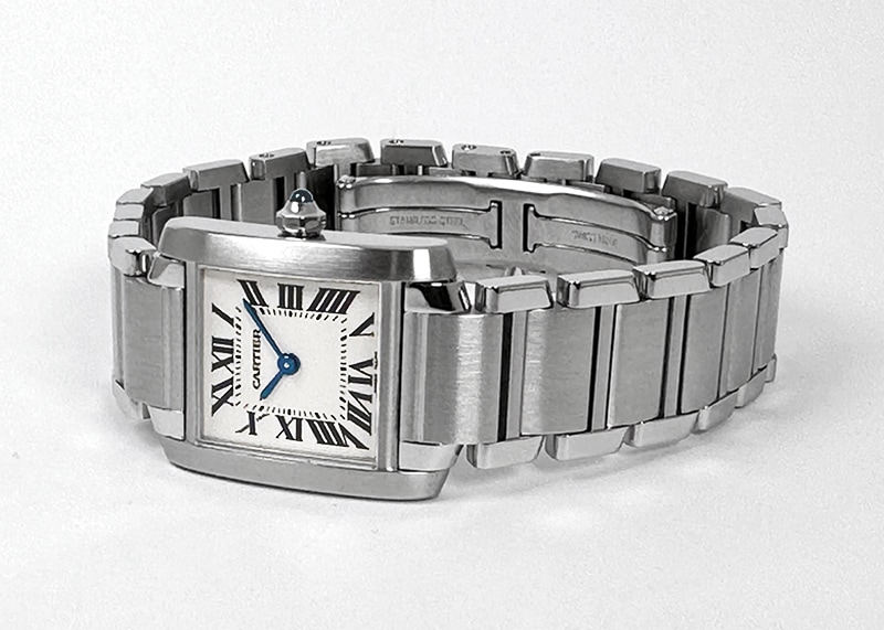 Cartier 腕時計 カルティエ - タンクフランセーズSM | CARTIER | W51008Q3 | SS 白文字