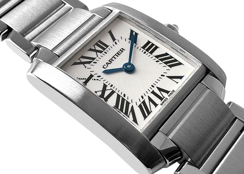 カルティエ タンクフランセーズSM W51008Q3 SS W51008Q3 アイボリー Cartier（カルティエ）タンクフランセーズ