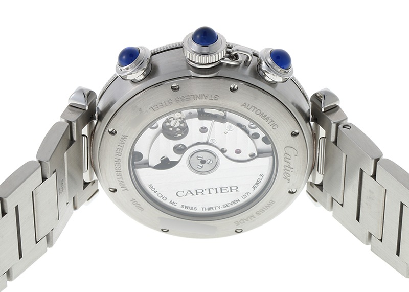 新品)CARTIER カルティエ パシャ ドゥ カルティエ クロノグラフ