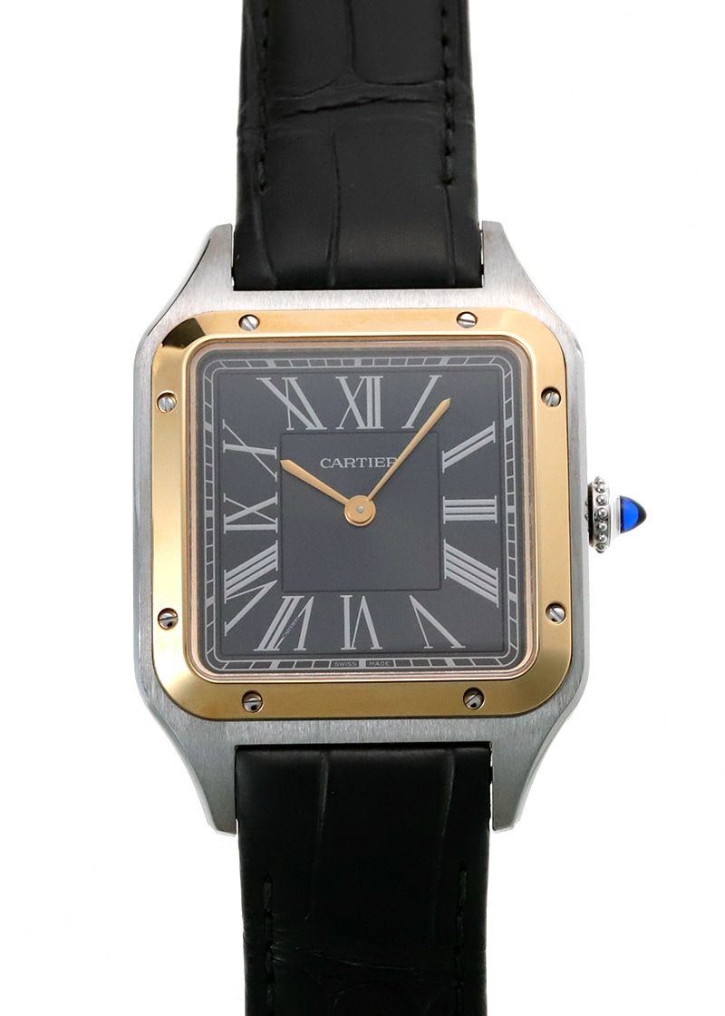 中古】カルティエ W2SA0015 サントス デュモン LM 