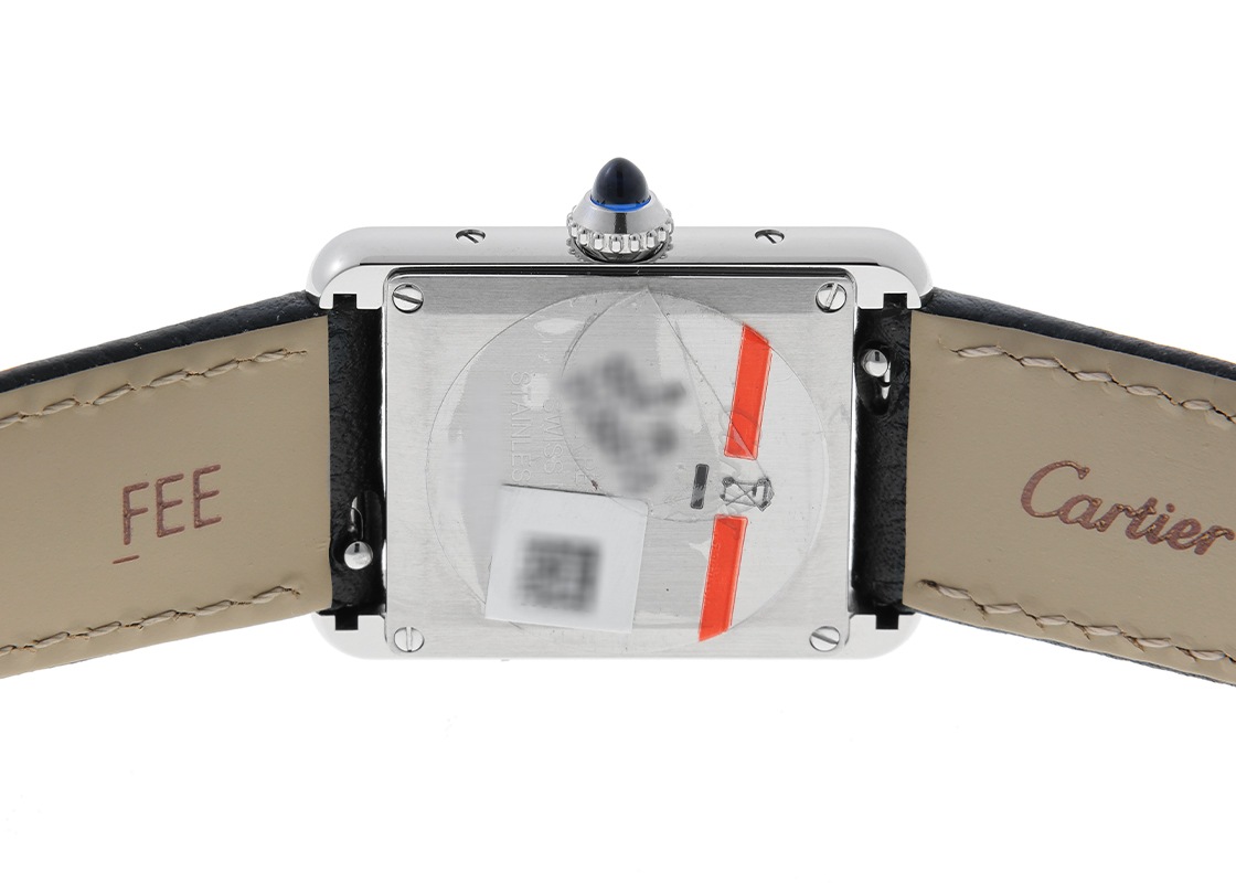 カルティエ タンク マストSM WSTA0042 SS✕革Qzシルバー文字盤 Cartier カルティエ WSTA0042 タンク マスト ウォッチ SM レディース