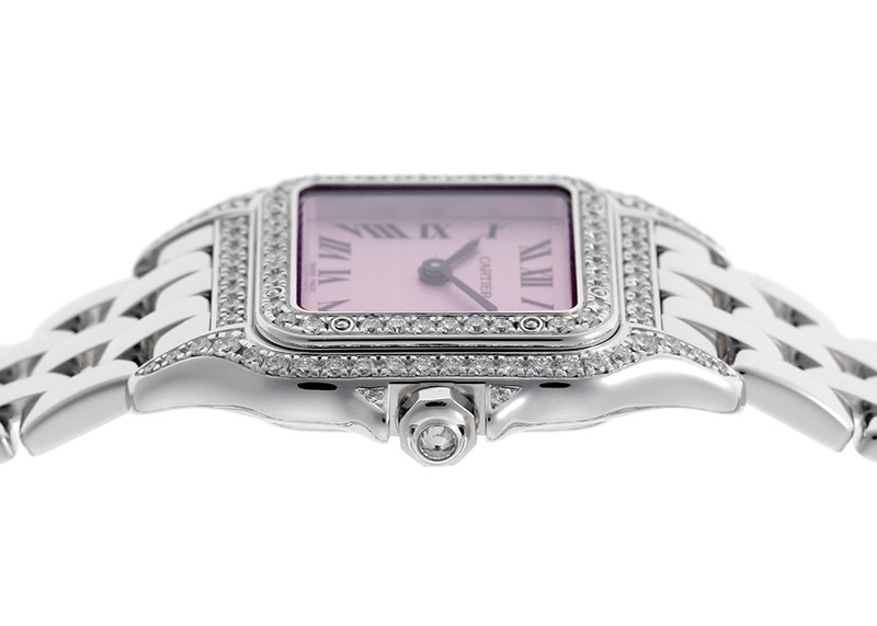 Cartier ピンクホワイト サングラス 定価13万円程 C ドゥ カルティエ サングラス - ピンク アセテート、グレーレンズ