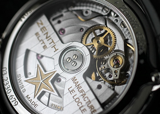 自動巻き 腕時計 ブラック ステンレス　ZENITH表記有り ゼニス (ZENITH)（新品・中古）｜ブランド時計格安販売、高額