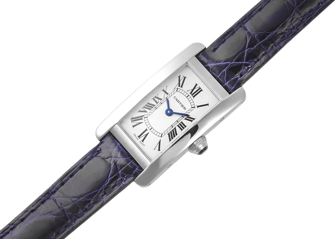 カルティエ タンクアメリカンSM WG W2601956 WG クォーツ Cartier（カルティエ） CARTIER W2601956 タンクアメリカン SM K18WG