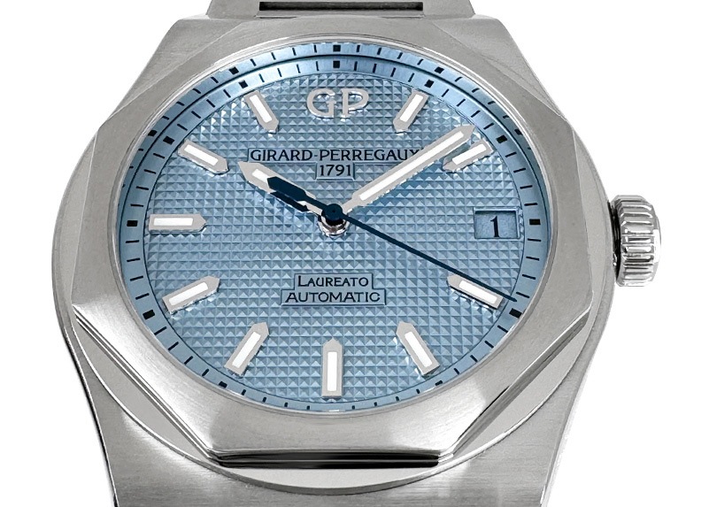 藍色 girard-perregaux ロレアート GIRARD PERREGAUX ジラール・ペルゴ ロレアート 42 81010-11-431-11A ブルー