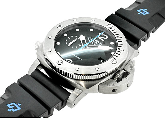 OFFICINE PANERAI オフィチーネ パネライ 純正 ラバーベルト 黒